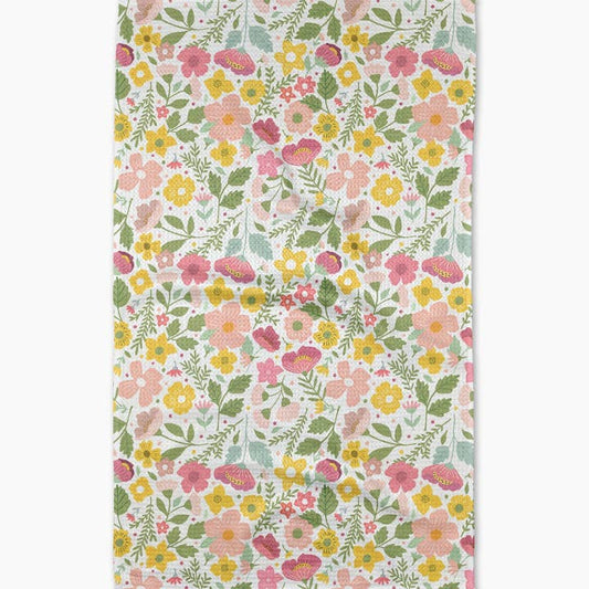 Blooming Days Tea Towel