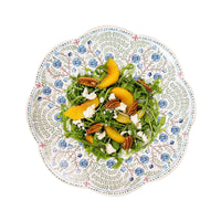 Villa Seville Scalloped Dessert/Salad Plate - Chambray