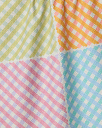 Patio Check Tea Towel