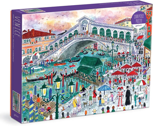 Galison Michael Storrings Venice 1500 Piece Puzzle