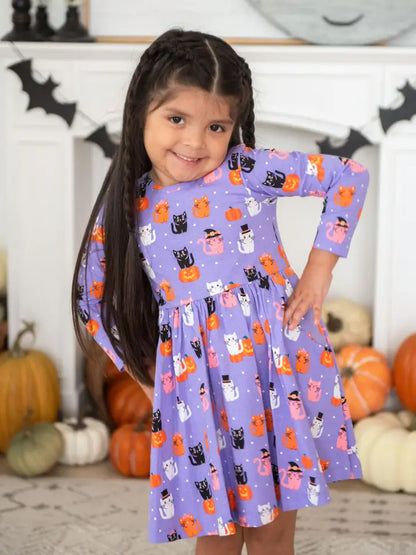 Kitty Twirl Dress