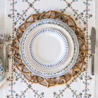 Sitio Stripe Side/Cocktail Plate - Delft Blue