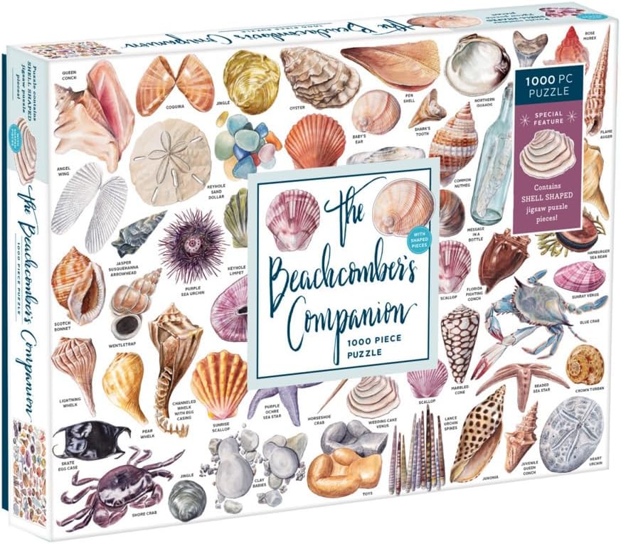 Galison Beachcombers Companion 1000 Piece Jigsaw Puzzle