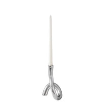Soho Serpente 8" Silver Candlestick