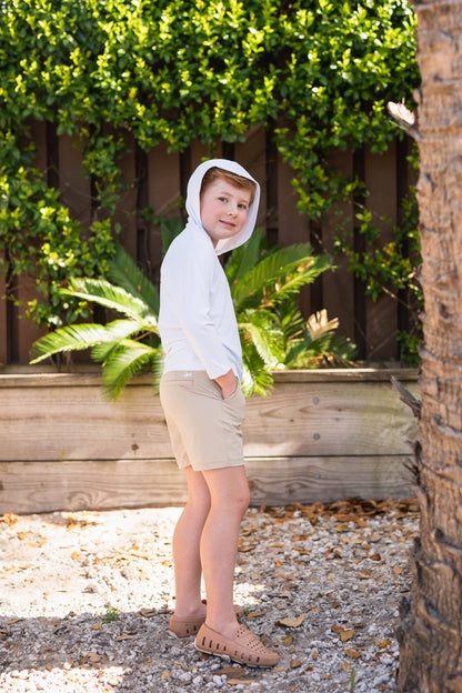 Palmer Performance Shorts Khaki