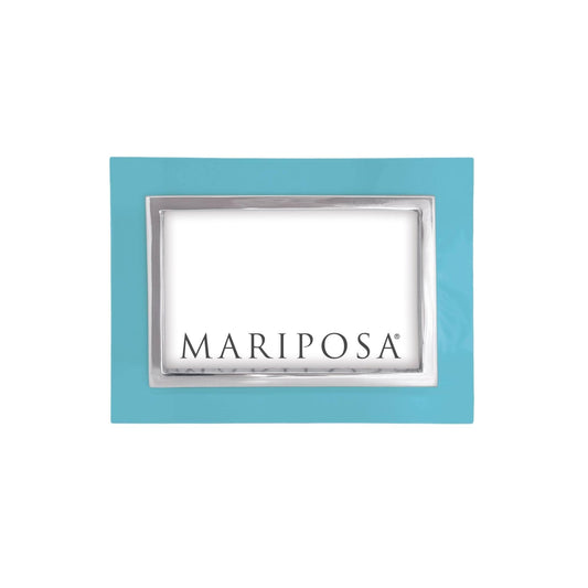 Teal with Metal Inner Border 4x6 Frame