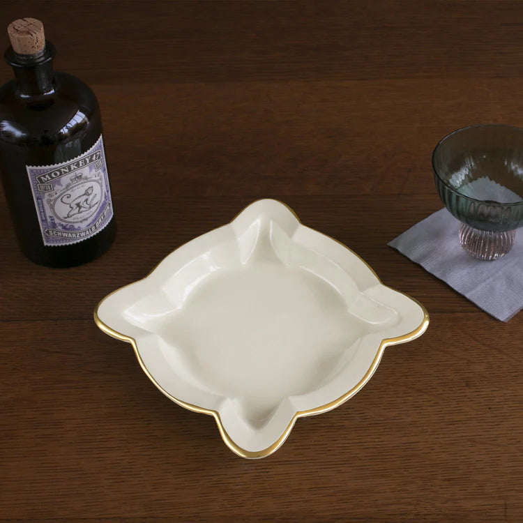 ENCANTO Devon Beverage Napkin Holder (Cream)