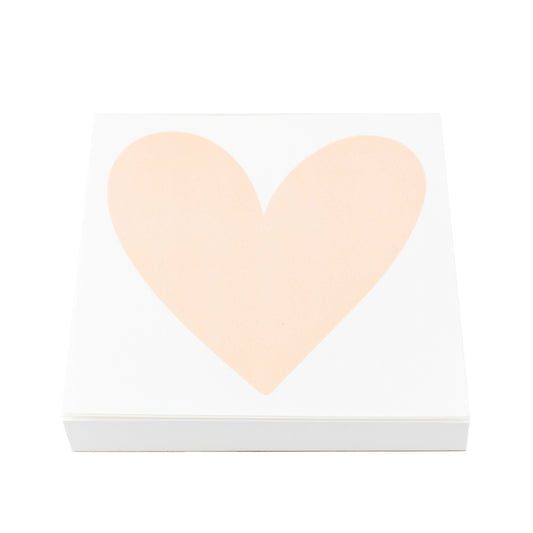 Heart Desk Notepad