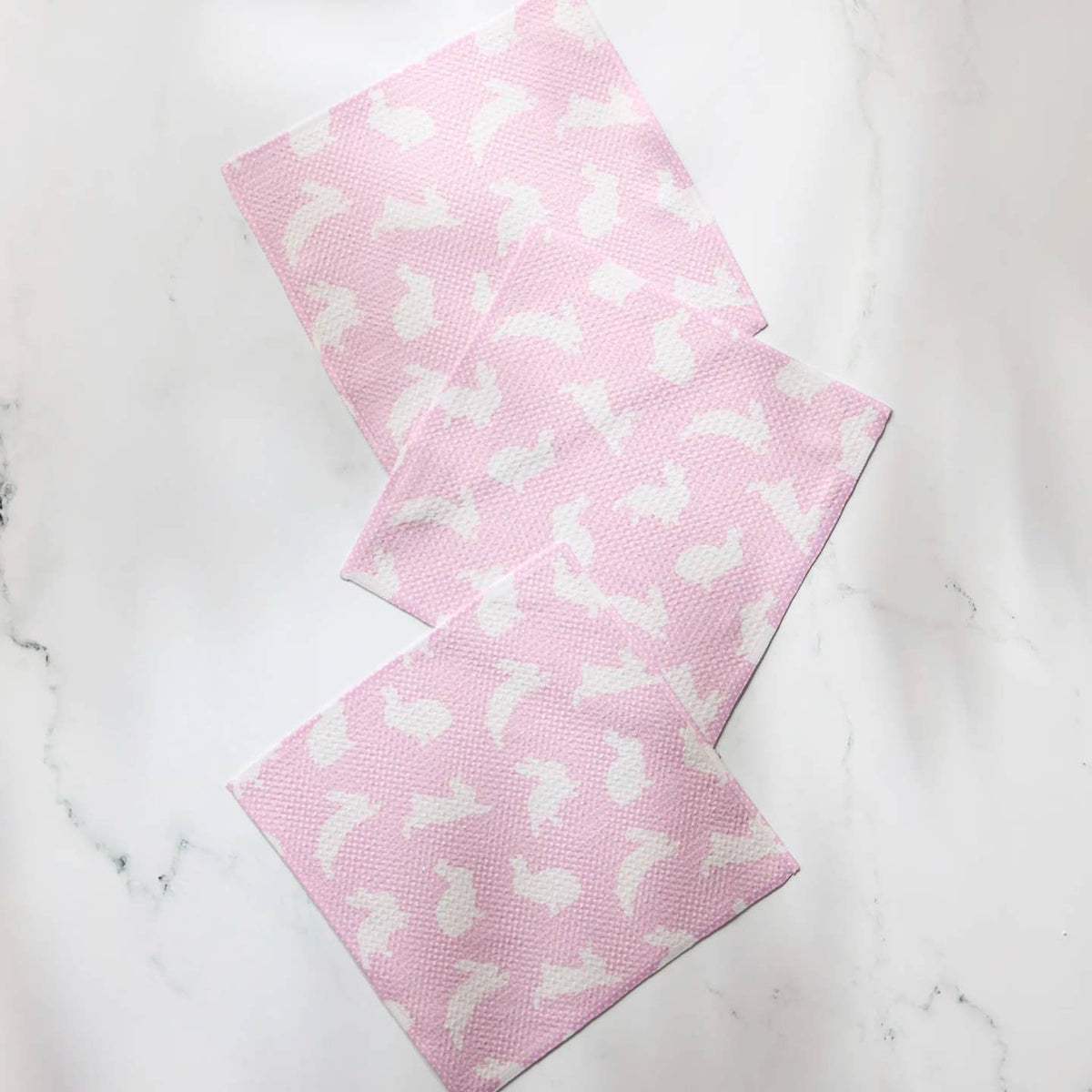 Sweet Bunny Dishcloth Set of 3