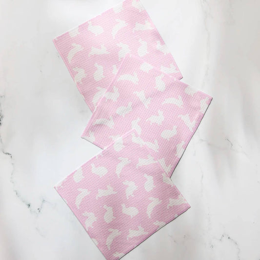 Sweet Bunny Dishcloth Set of 3
