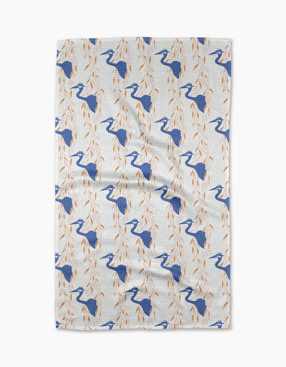 Blue Heron Tea Towel