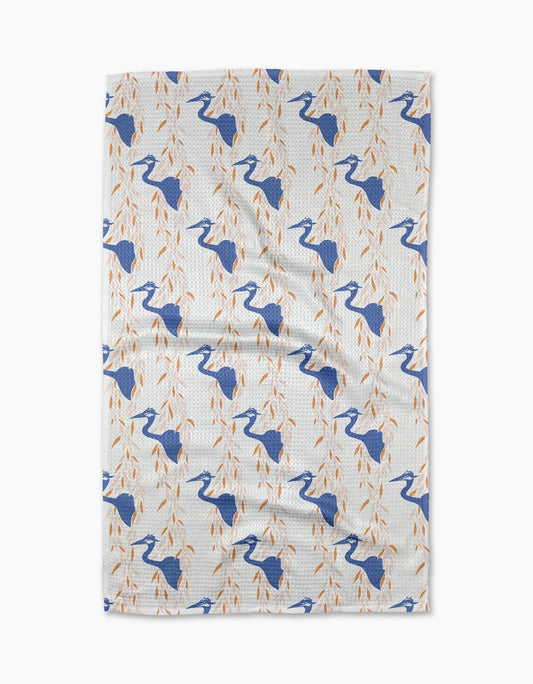 Blue Heron Tea Towel
