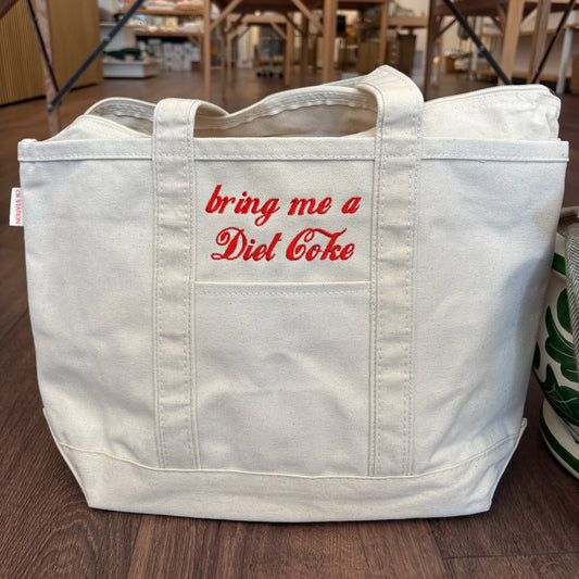 "bring me a Diet Coke" Tote
