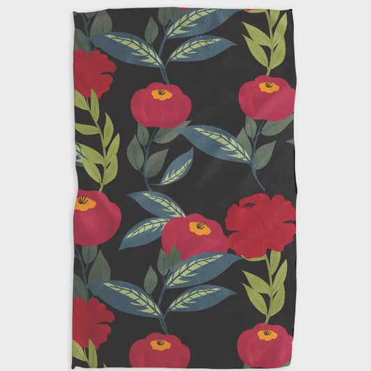 Lovely Night Kitchen Tea Towel
