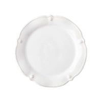 Berry & Thread Flared Side/Cocktail Plate - Whitewash