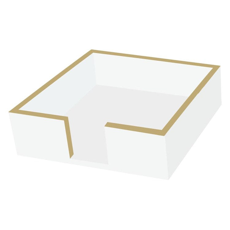 White Napkin Box