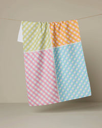 Patio Check Tea Towel