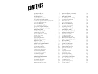 The table of contents page for Chevrolet Corvette by Schiffer Publishing, Ltd. features 'CONTENTS' in large, slanted text at the top left, followed by two columns of chapter titles and page numbers in black on a white background.