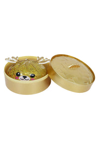 3D Christmas Reindeer Glitter Sugar Maltose Dumpling Squishy