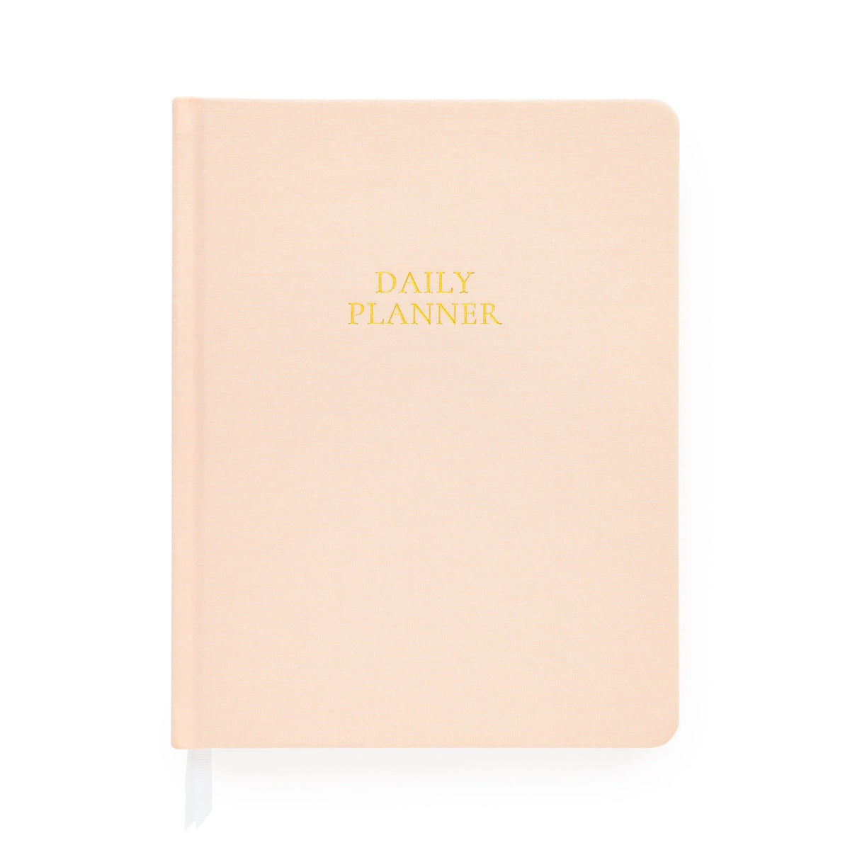 Undated Weekly Planner, Pale Pink