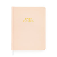 Undated Weekly Planner, Pale Pink