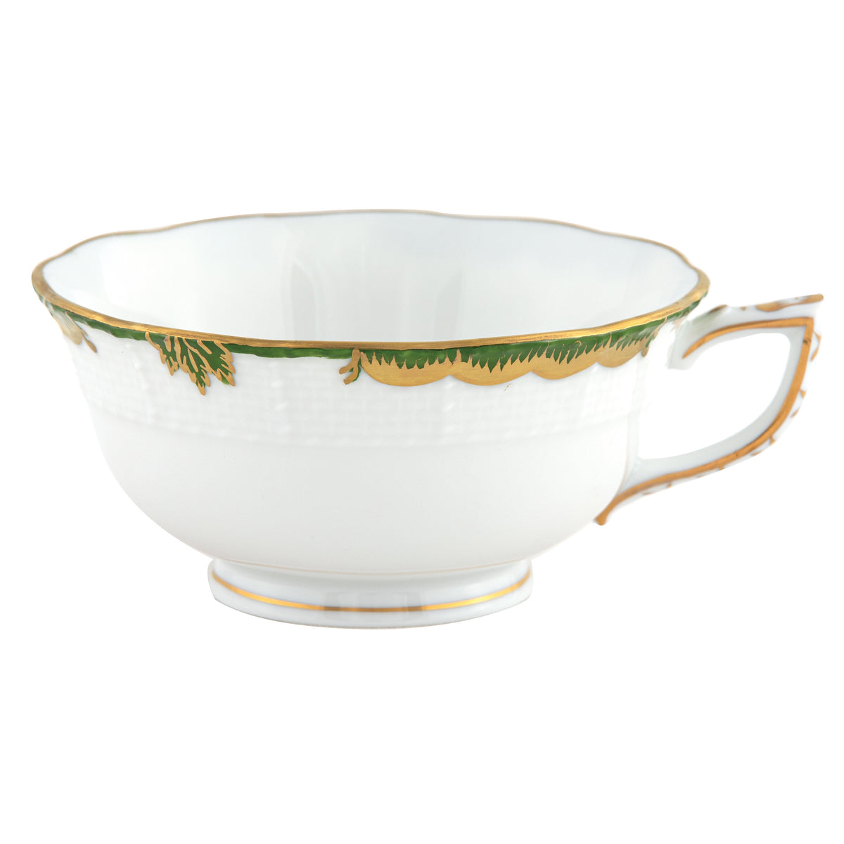 Princess Victoria Dark Green Tea Cup