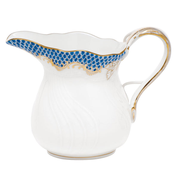 Fish Scale Blue Creamer