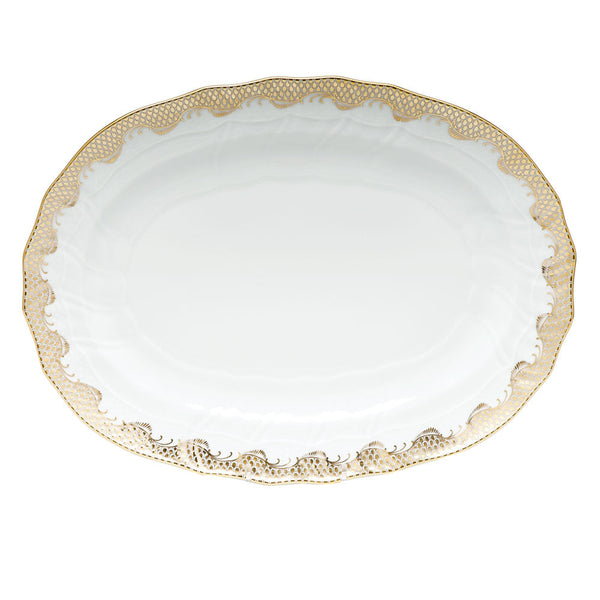 Fish Scale Gold Platter