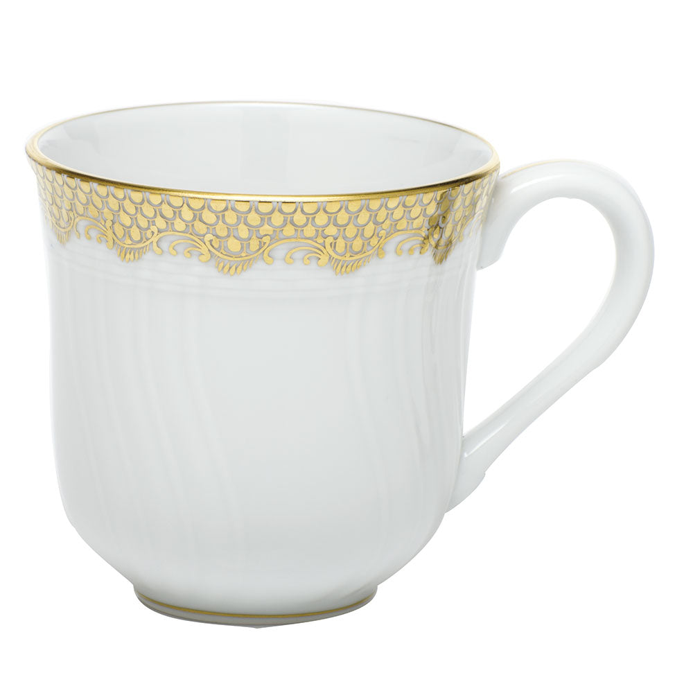 Fish Scale Gold Mug