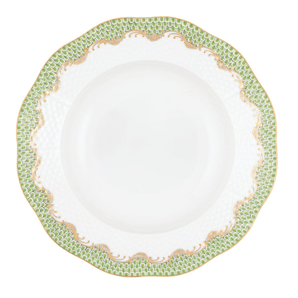 Fish Scale Evergreen Bread and Butter Plate