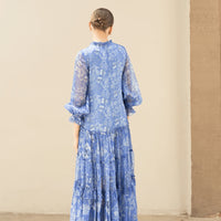 Floral Blue Ilona Maxi