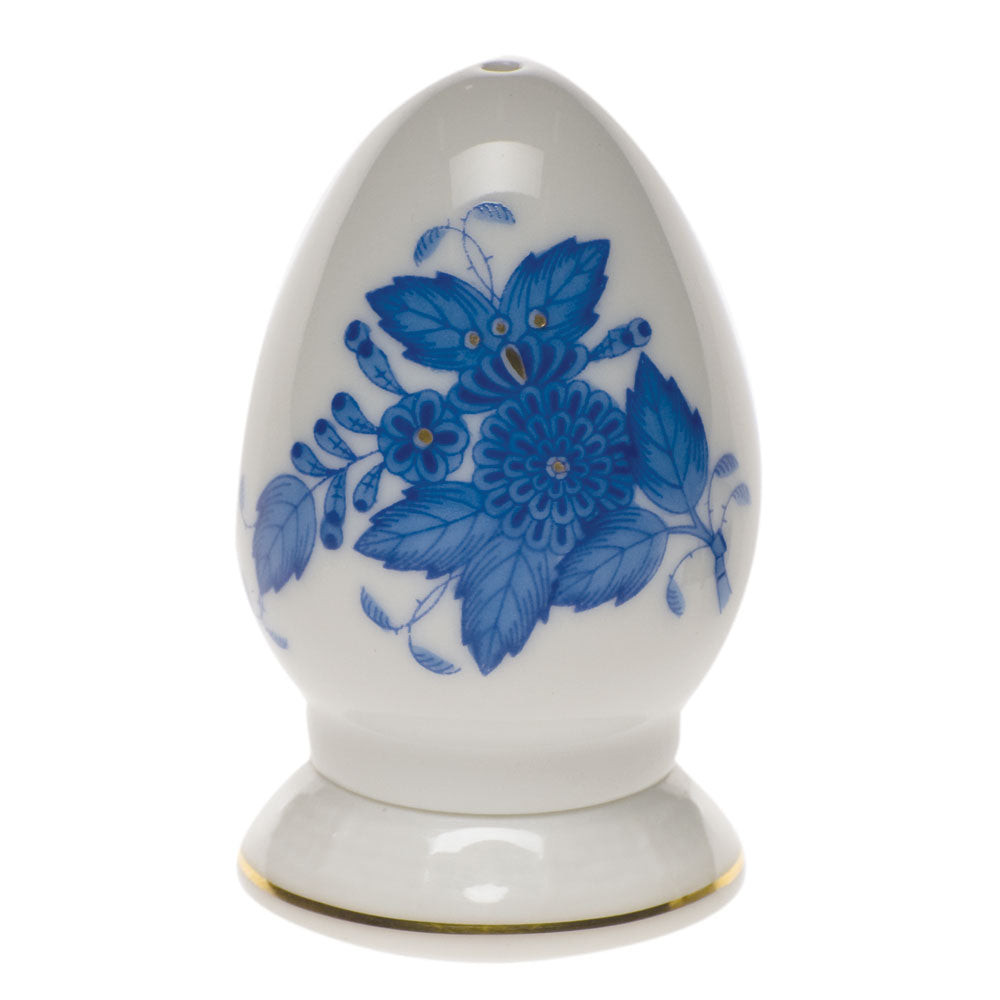 Chinese Bouquet Blue Pepper Shaker Single Hole