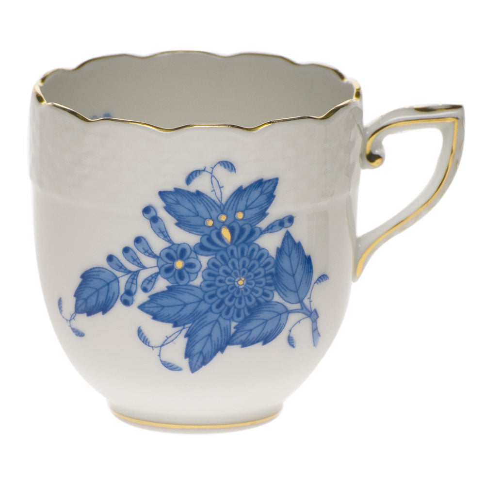 Chinese Bouquet Blue After Dinner Cup
