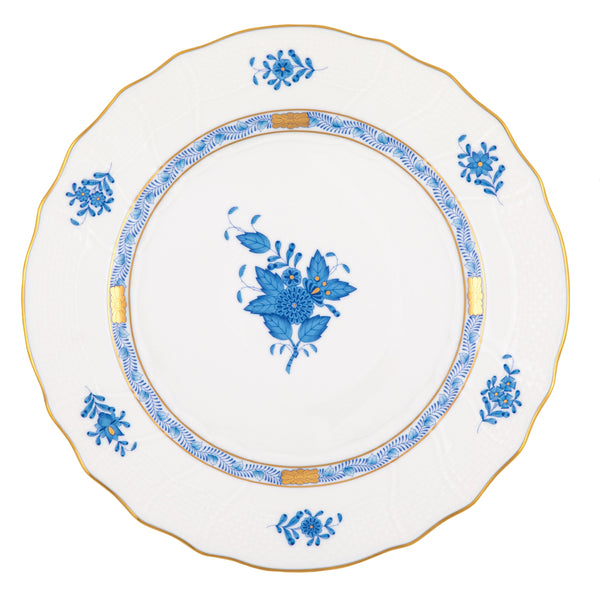 Chinese Bouquet Blue Dinner Plate