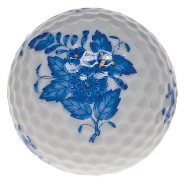 Chinese Bouquet Blue Golf Ball