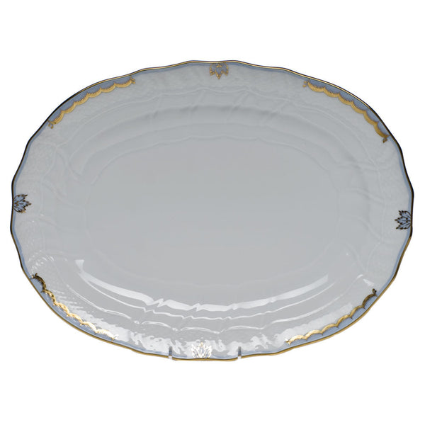 Princess Victoria Light Blue Platter