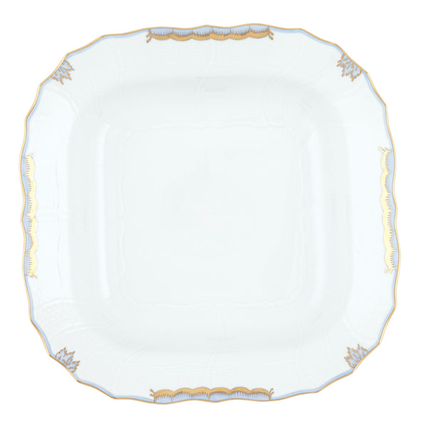 Princess Victoria Light Blue Square Fruit Dish