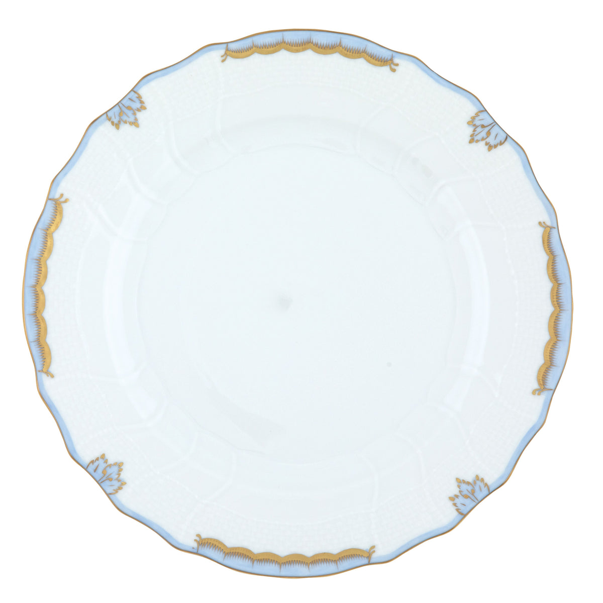 Princess Victoria Light Blue Dinner Plate