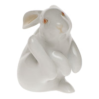 Scratching Bunny — White