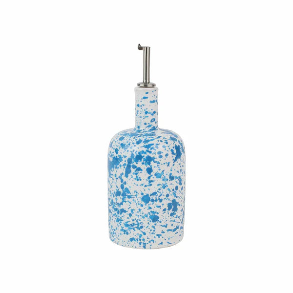 Amalfitana Aqua Splatter Olive Oil Bottle
