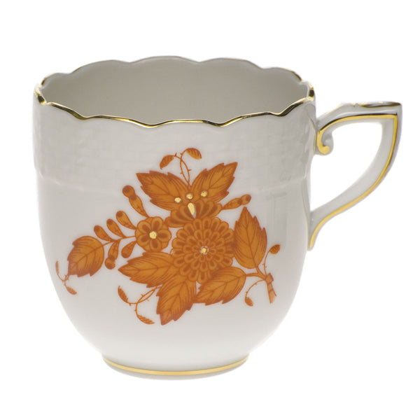 Chinese Bouquet Rust After Dinner Cup