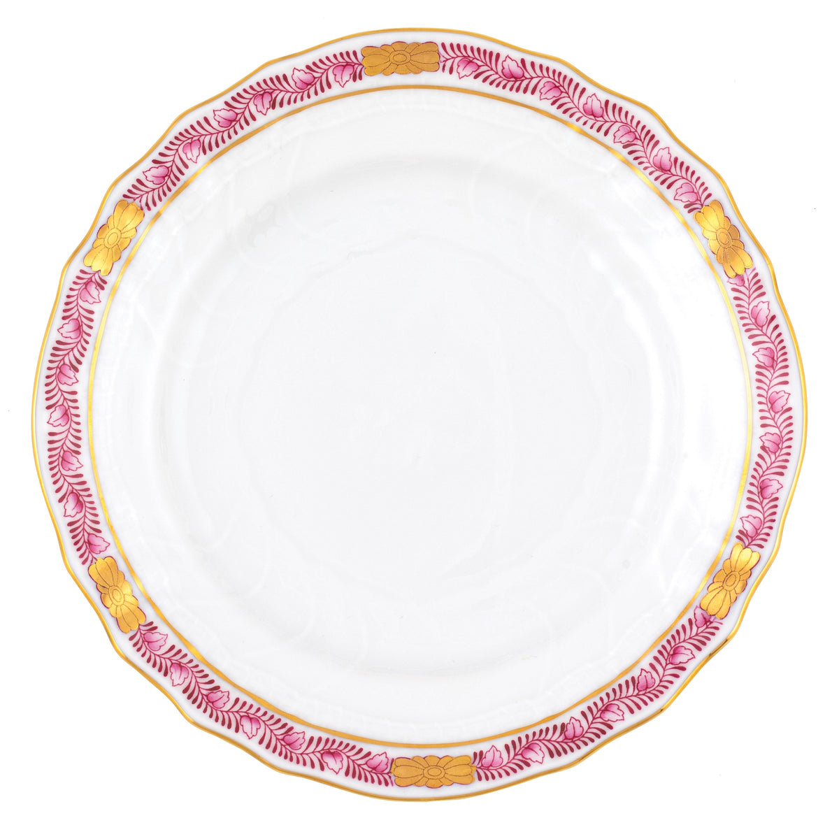 Chinese Bouquet Garland Pink Bread and Butter Plate
