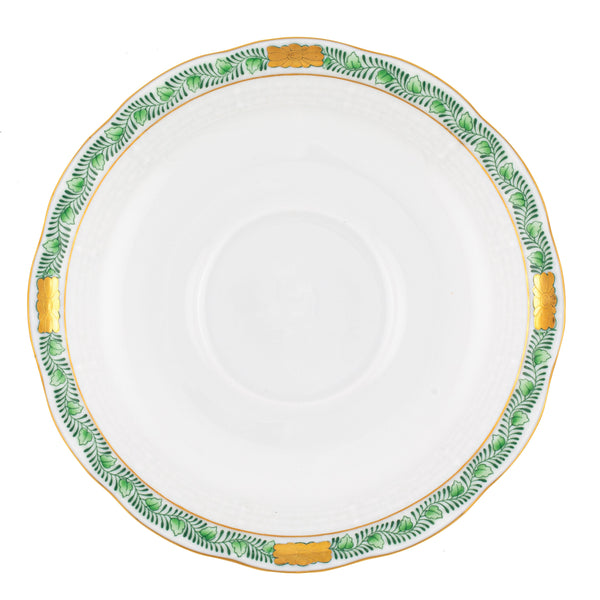 Chinese Bouquet Garland Green Tea Saucer