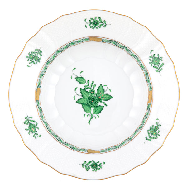 Chinese Bouquet Green Rim Soup