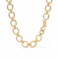 Gold Alligator Link Necklace