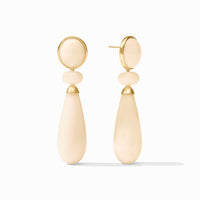 Julie Vos Amalfi Statement Earring, Ivory