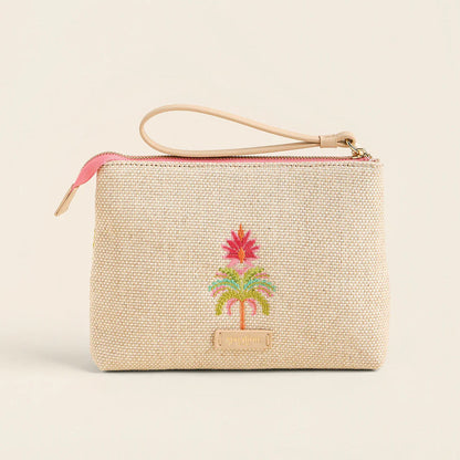 Carina Wristlet Castillo Floral Palms