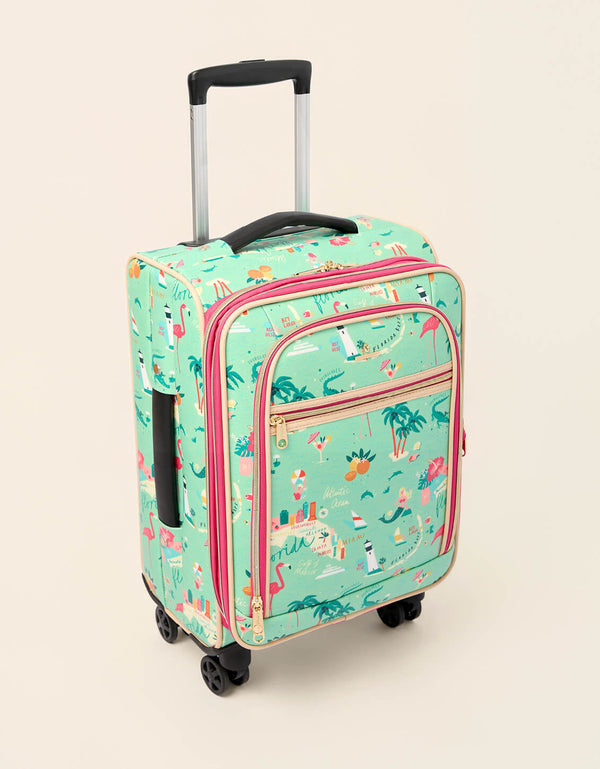 20" Expandable Rolling Suitcase Florida.