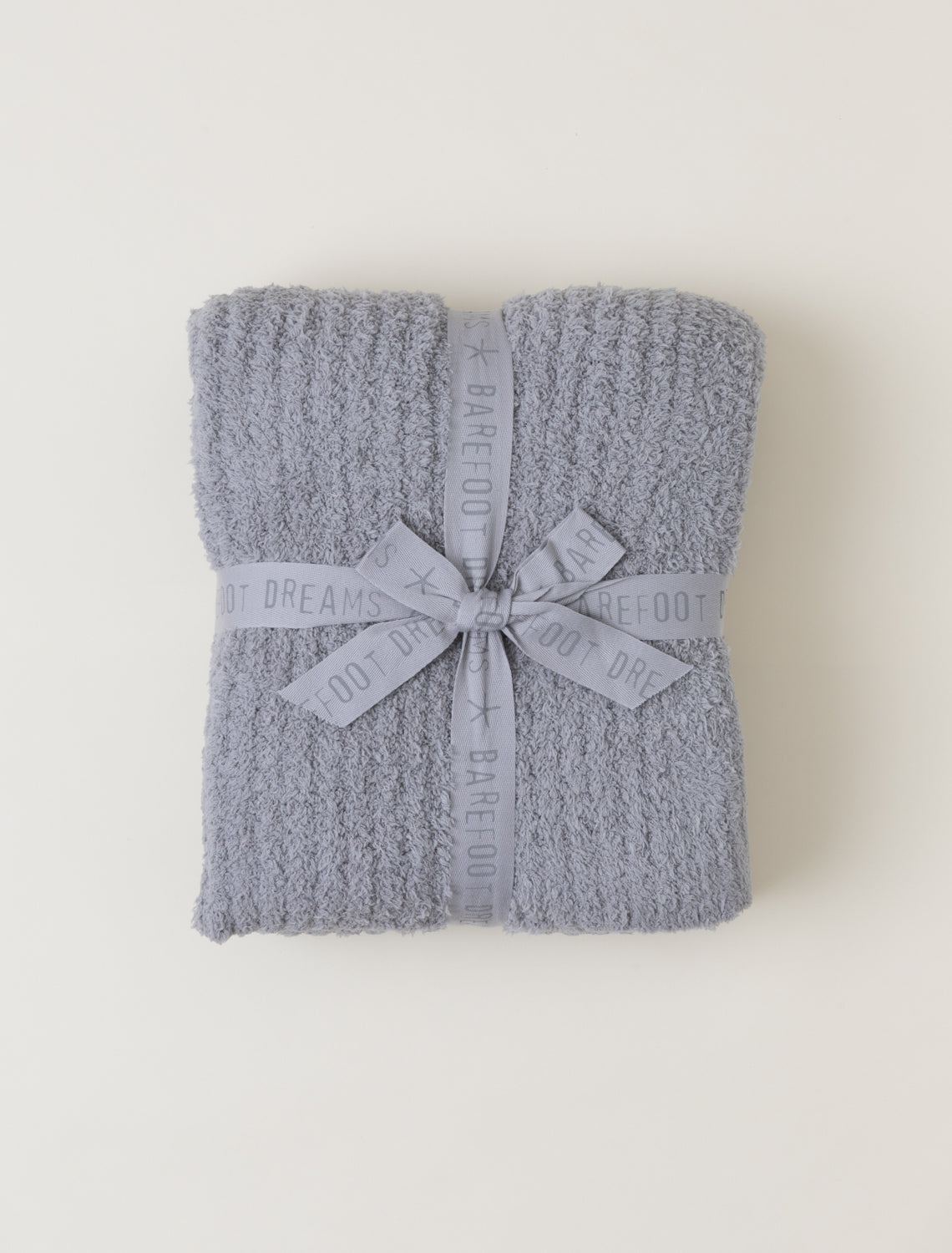 Barefoot Dreams CozyChic® Ribbed Throw, Dove Gray