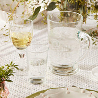 Berry & Thread Glass Pitcher